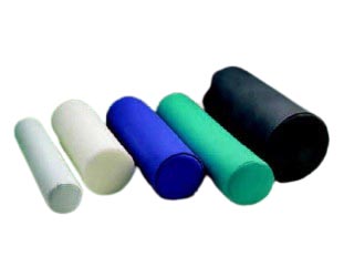 Nackenrolle 10x40 cm  Bezugsstoff lt.