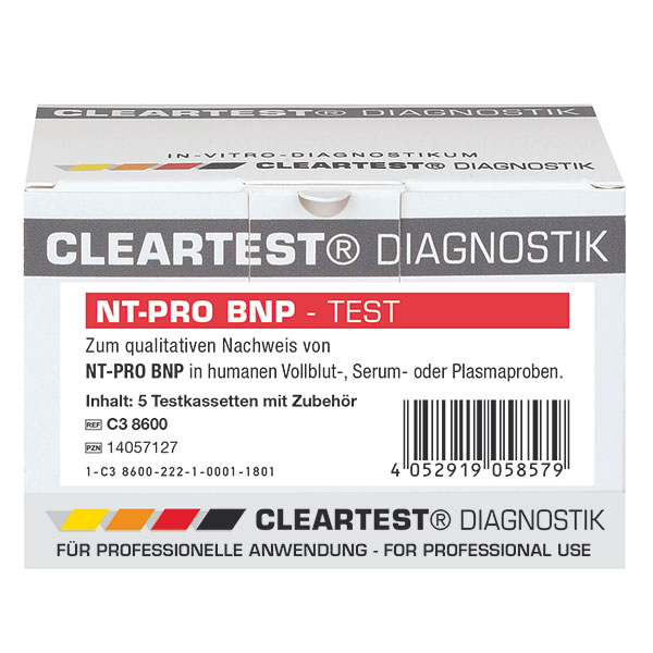 Cleartest NT-PRO BNP 5 Tests