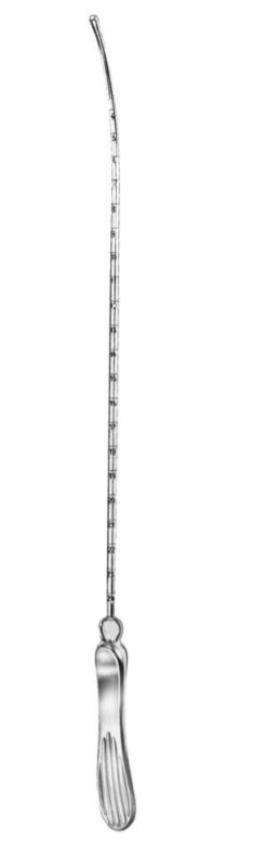 Sims Uterussonde, biegsam, 33 cm