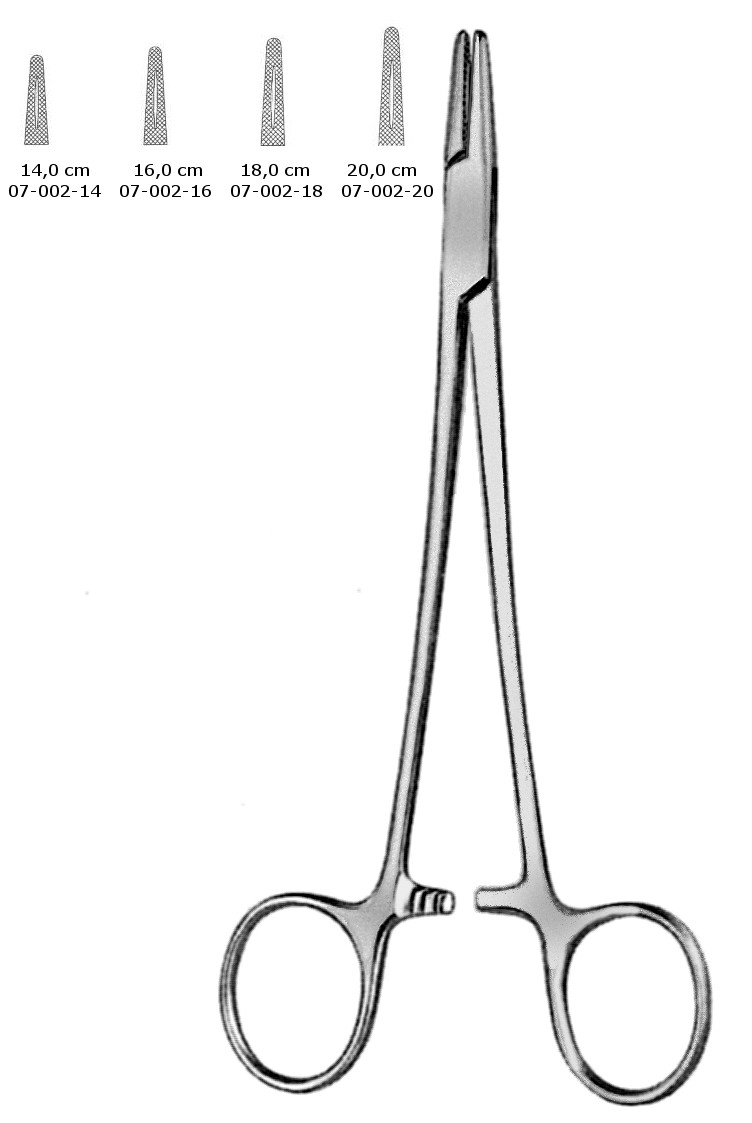 Nadelhalter Mayo-Hegar normal, 16 cm