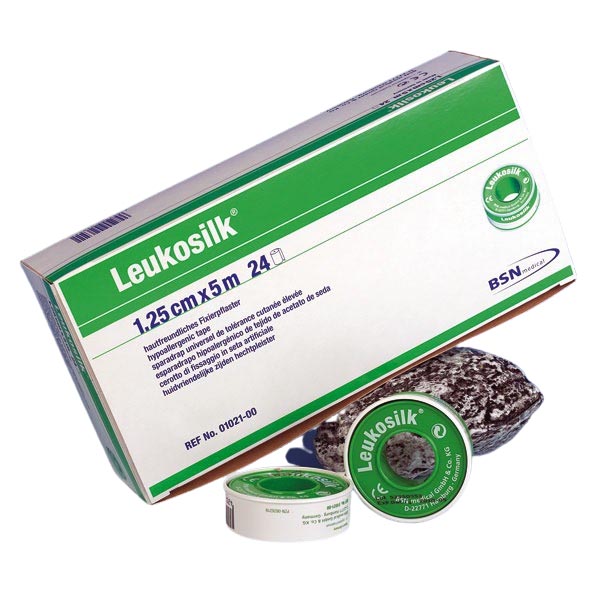 Leukosilk Rollenpflaster 1.25 cm x 5 m