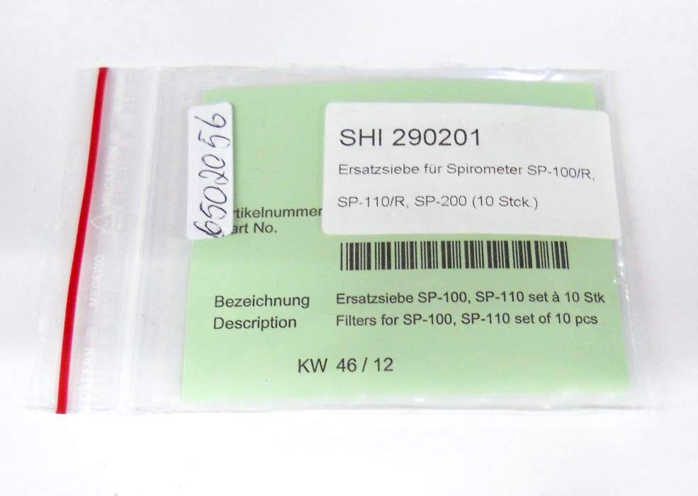 Ersatzsiebe f. SP-100/SP-200 10 Stk/Pk