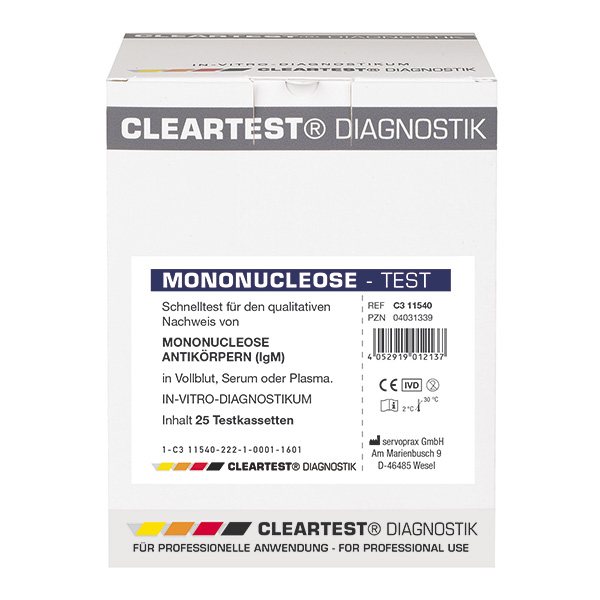 Cleartest® Mononucleose, 10 Stk./Pkg.