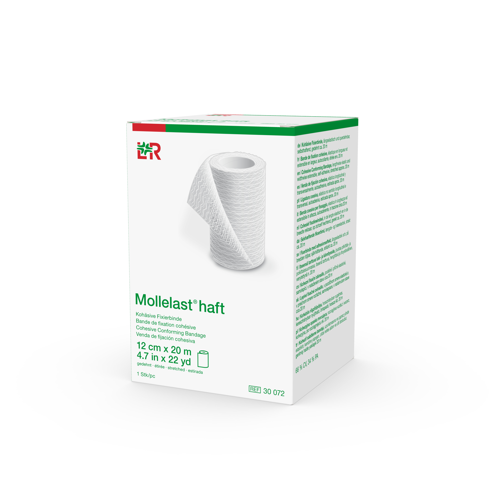 Mollelast haft Fixierbinde 12 cm x 20