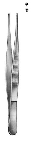 chirurgische Pinzette Standard1:2 Zack