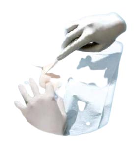 OP Handschuh puder-/latexfrei NEOPREN