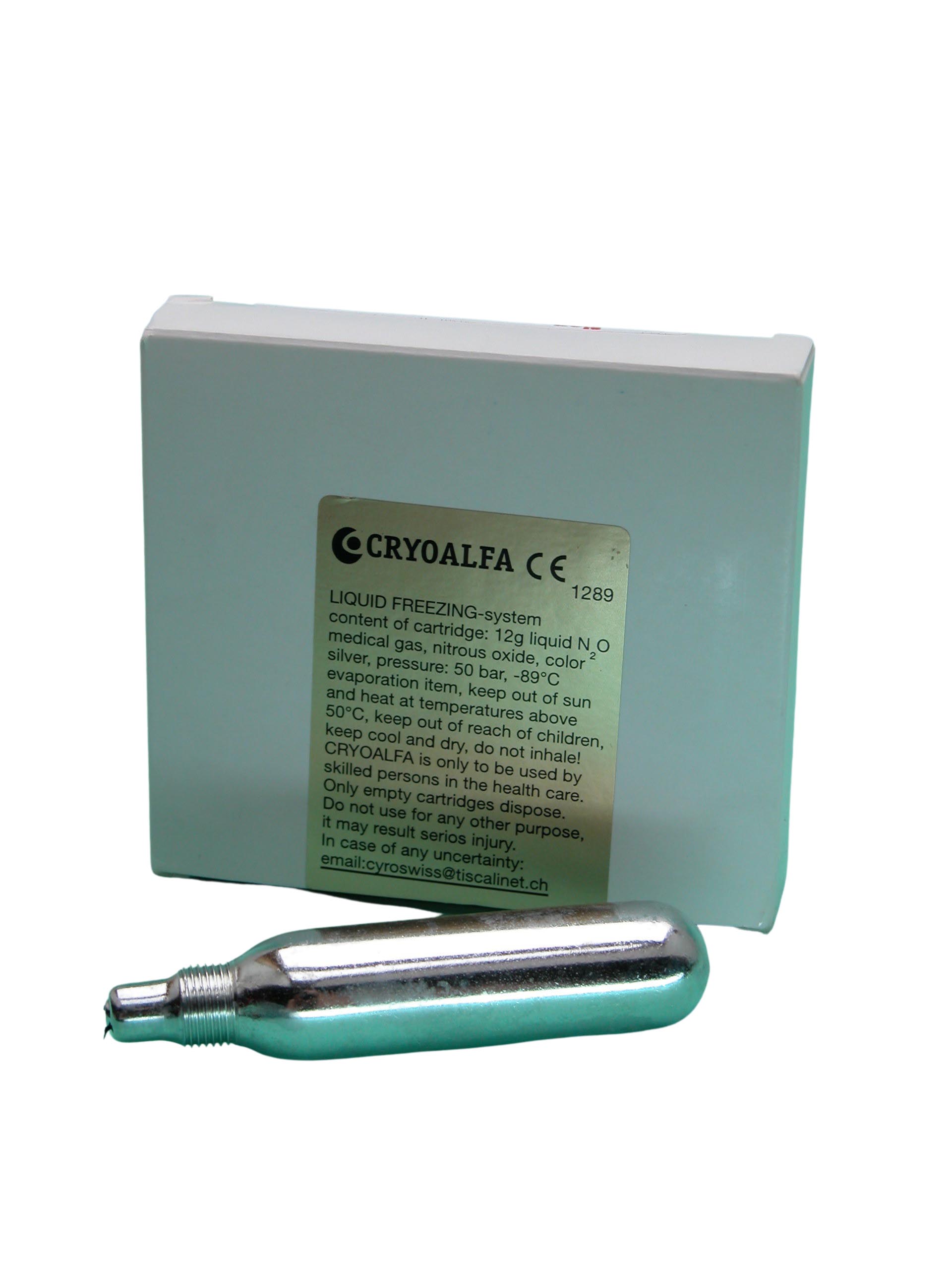 Patrone 23.5 g N²O, NEU mit Sicherheit