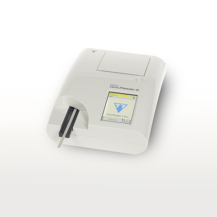 Schlitten Harnteststreifen DocUReader