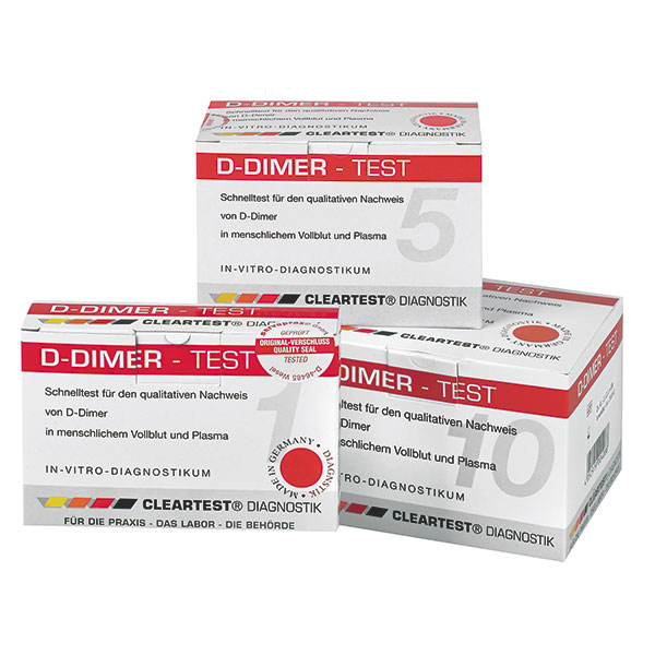 Cleartest D-Dimer Schnelltest 5