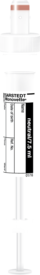 S-Monovette 7,5 ml Nativ, weiß-schwarz