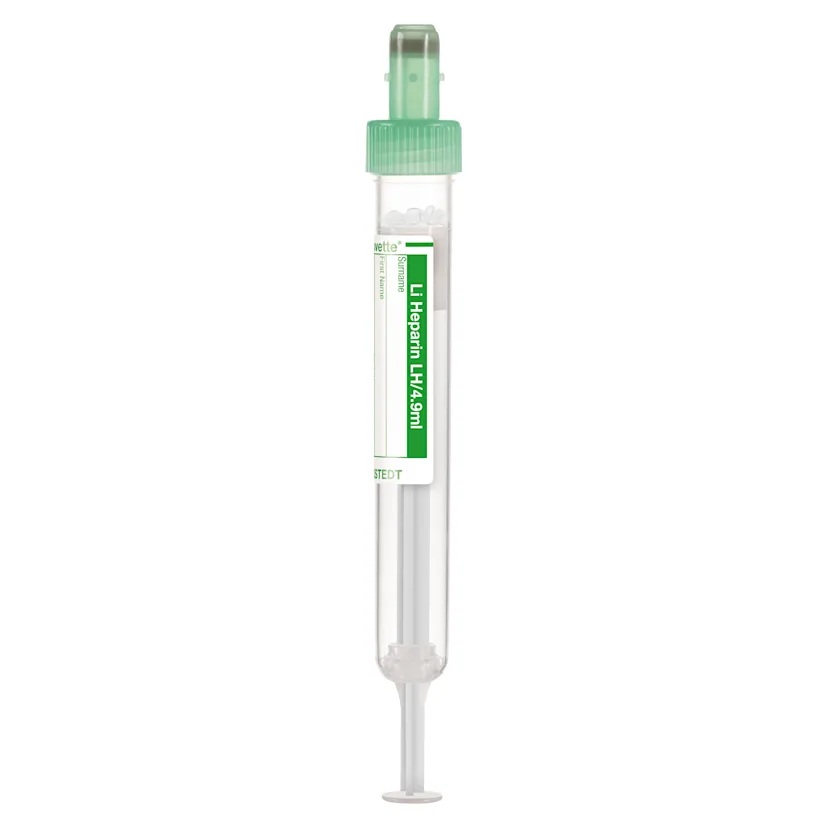 S-Monovette 4,9 ml, Lithium-Heparin