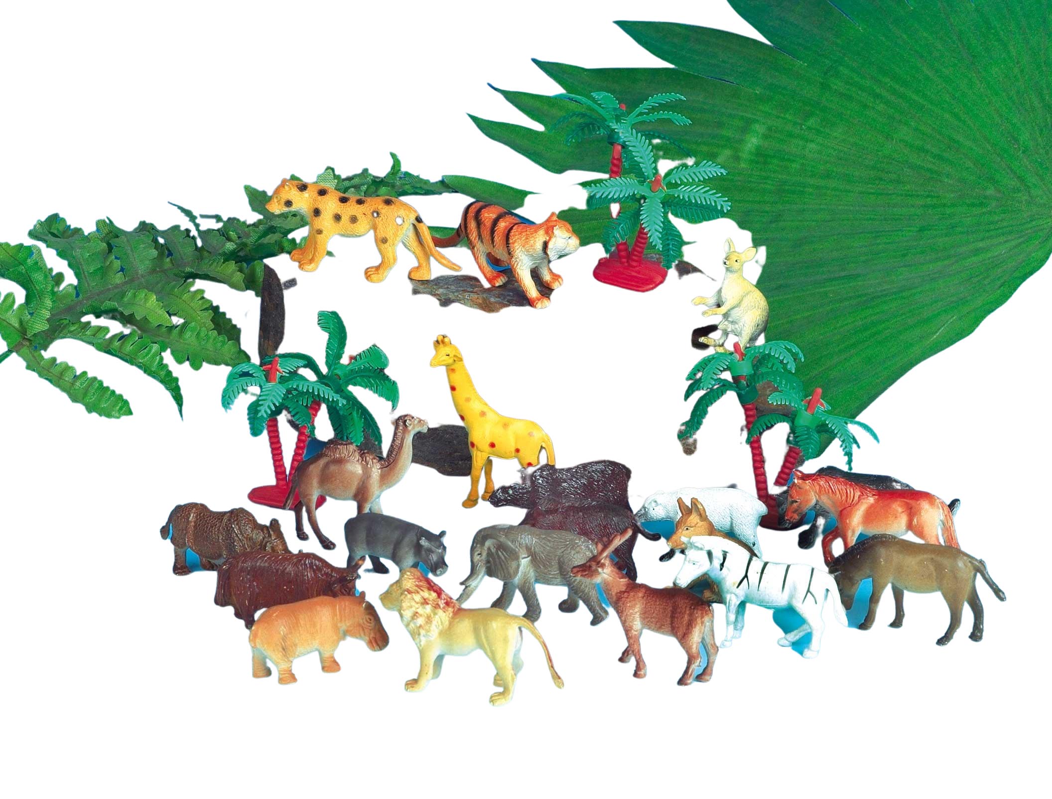 Zootiere - 100 Stk/Pkg