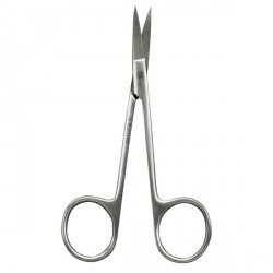 Haut-u.Fadenschere gebogen, 13 cm