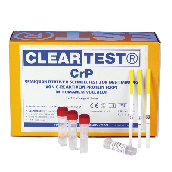 Cleartest CRP halbquantitativ Test