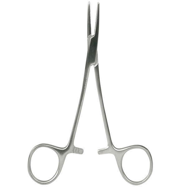 Mosquitoklemme, 12,0 cm - gebogen