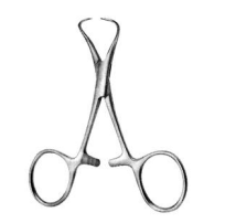 Backhaus Tuchklemme, 8 cm