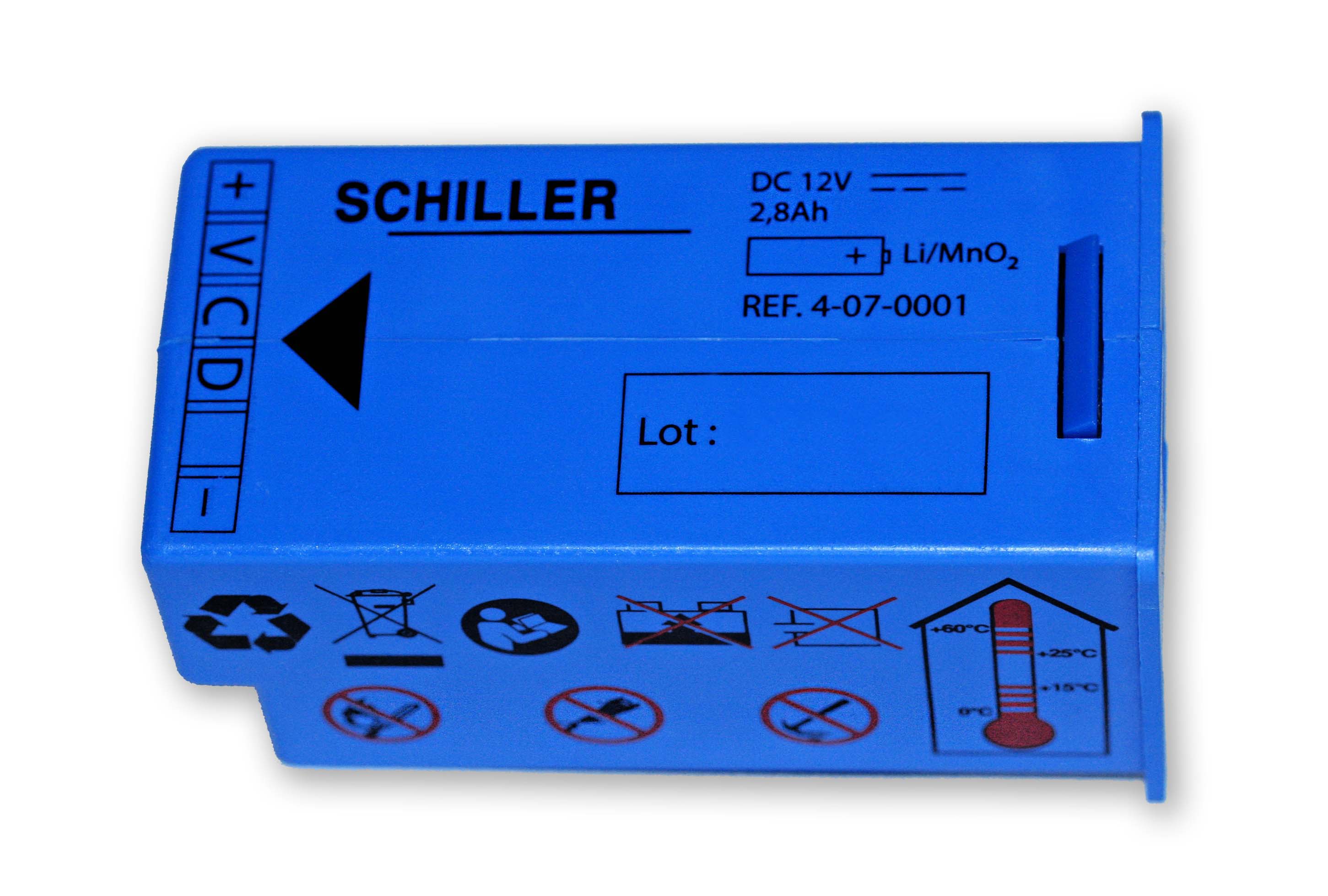 Batterie Lithium LiMn02 zu Fred