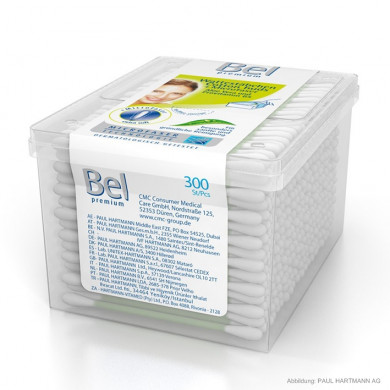 Bel Premium Wattestäbchen (300 Stk)