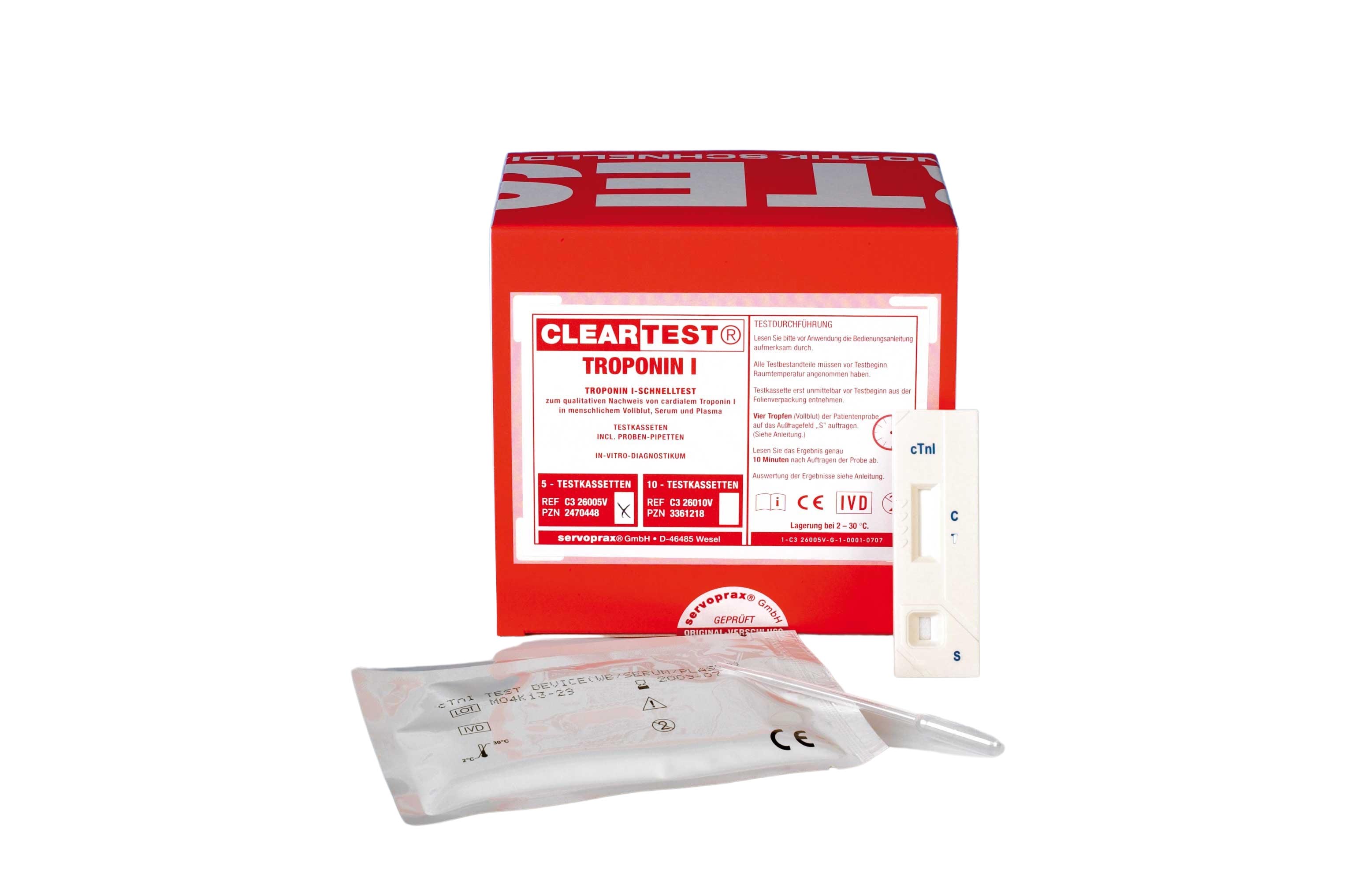 TROPONIN I - Schnelltest Biorepair 20