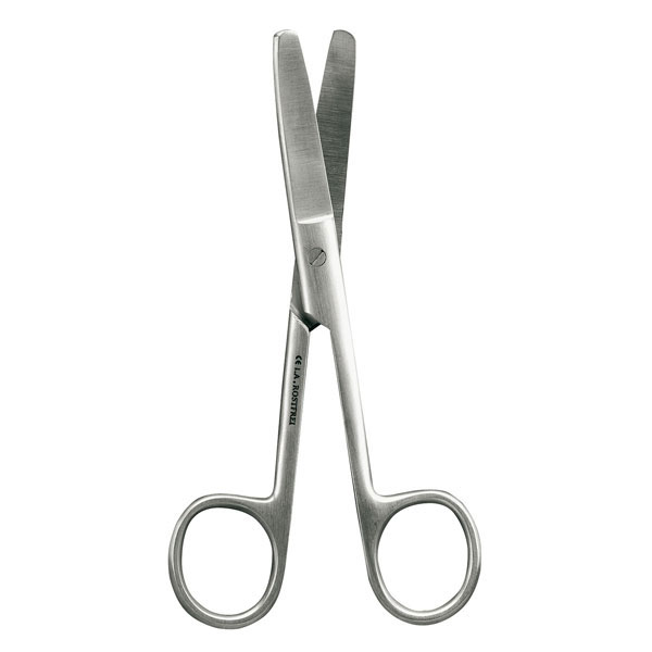 Chirurgische Schere, gebogen, 16 cm