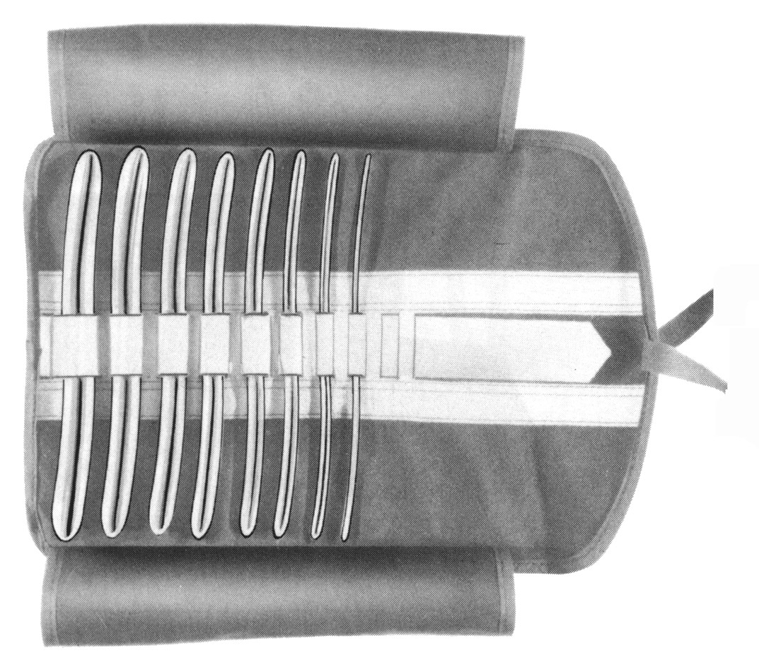 Hegar Uterus Dilatatoren doppelt, Set
