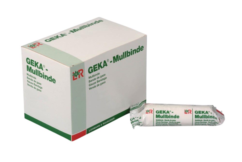 Mullbinden 6 cm x 4 m, einzeln verpack