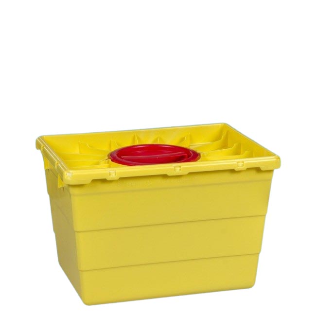 Kanülenentsorgungsbox 25 lit eckig