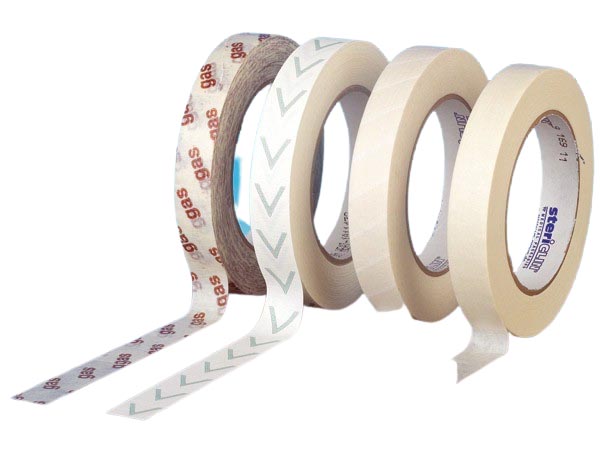 Sterilisationsklebeband mit Indikator