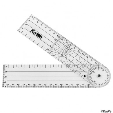 Goniometer Winkelmesser, 15 cm