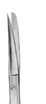 Chirurgische Schere, grazil gebogen, s