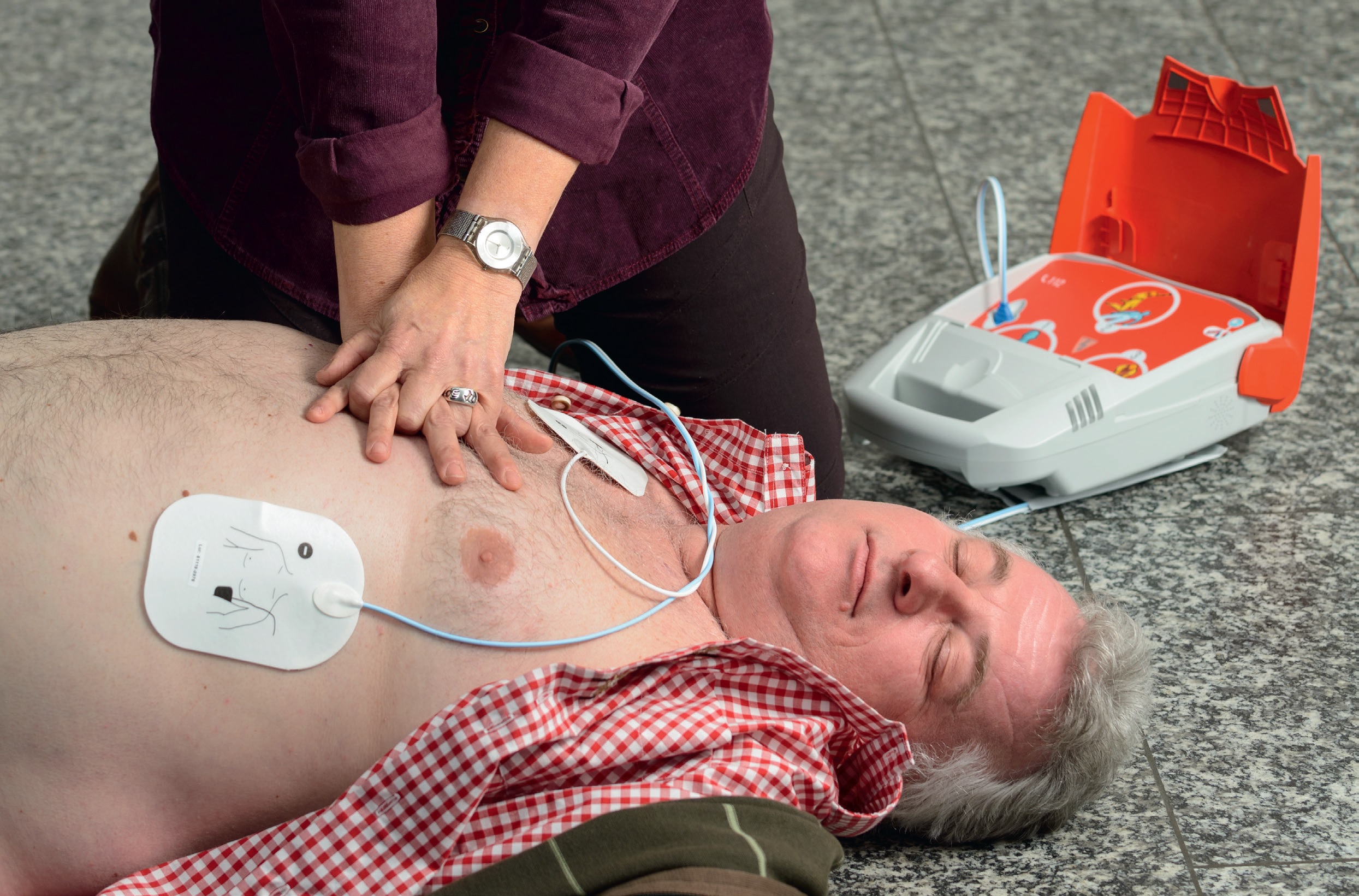 FRED PA-1 Defibrillator halbautomat.