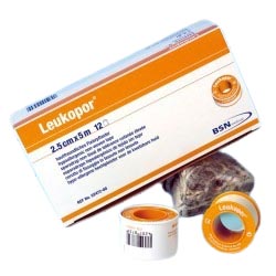 Leukopor Rollenpflaster 5 cm x 5 m