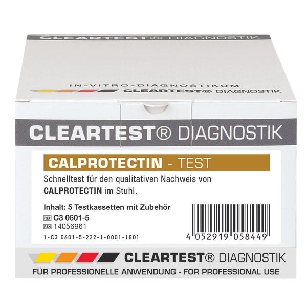 Cleartest Calprotectin, 5 Tests
