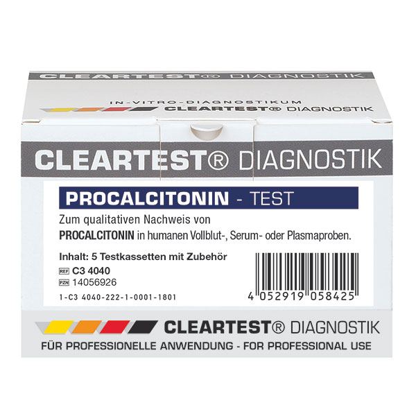 Cleartest Procalcitonin (PCT), 5 Tests
